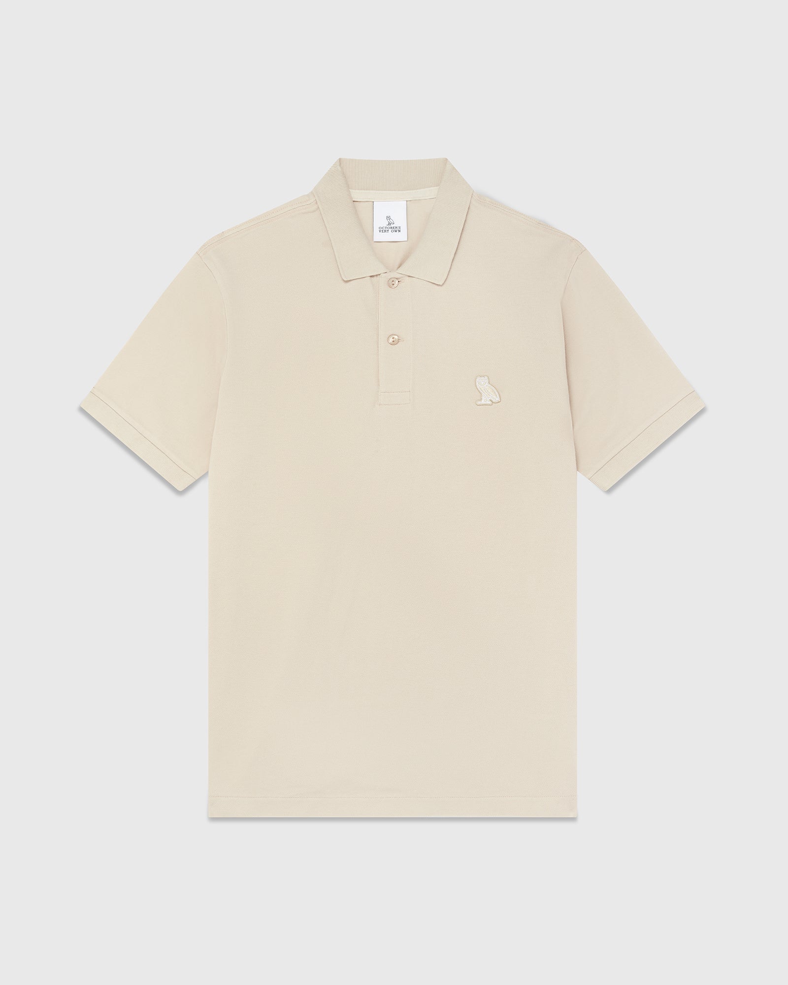 Classic Short Sleeve Polo - Stone