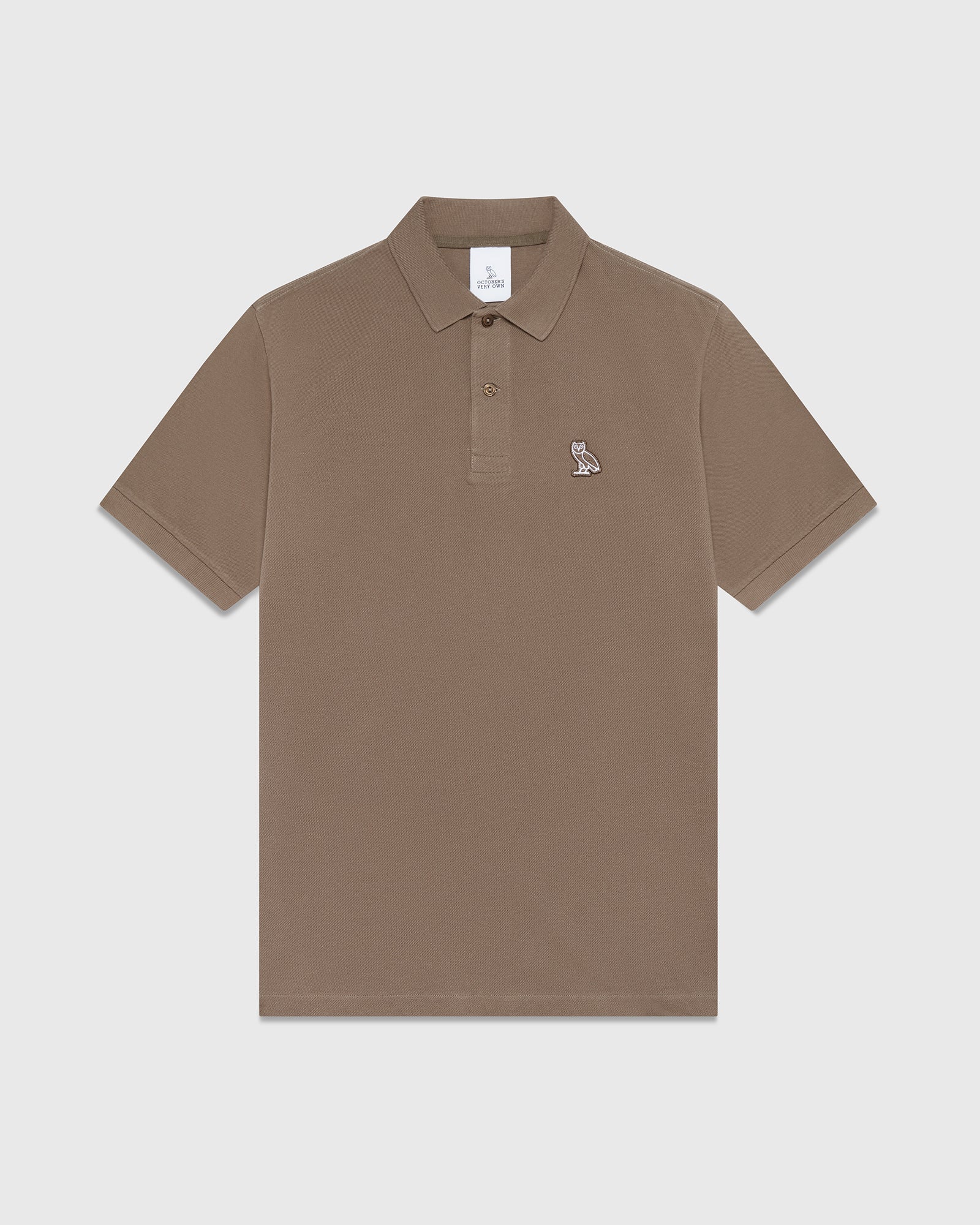 Classic Short Sleeve Polo - Taupe