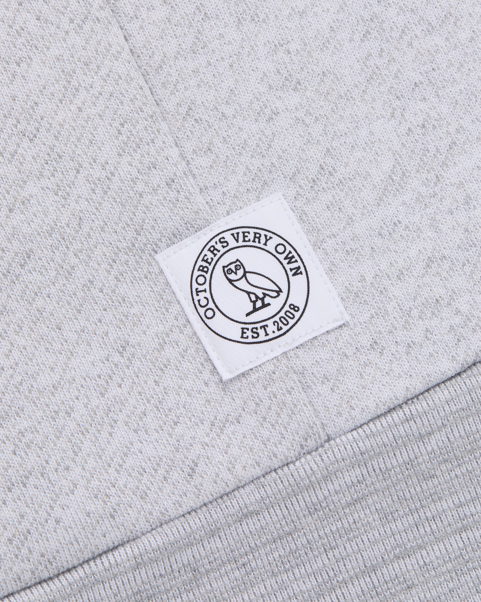 Speckle Fleece Full-Zip Cardigan - Grey