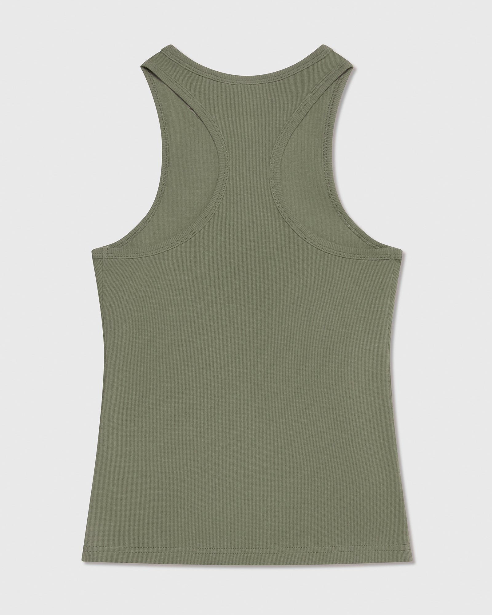 Ribbed Tank Top - Olive