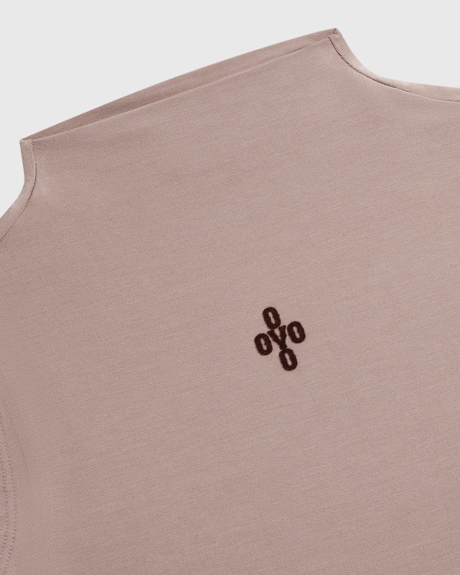 Mock Neck Tank Top - Mauve