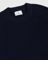 Raglan Knit Sweater - Navy