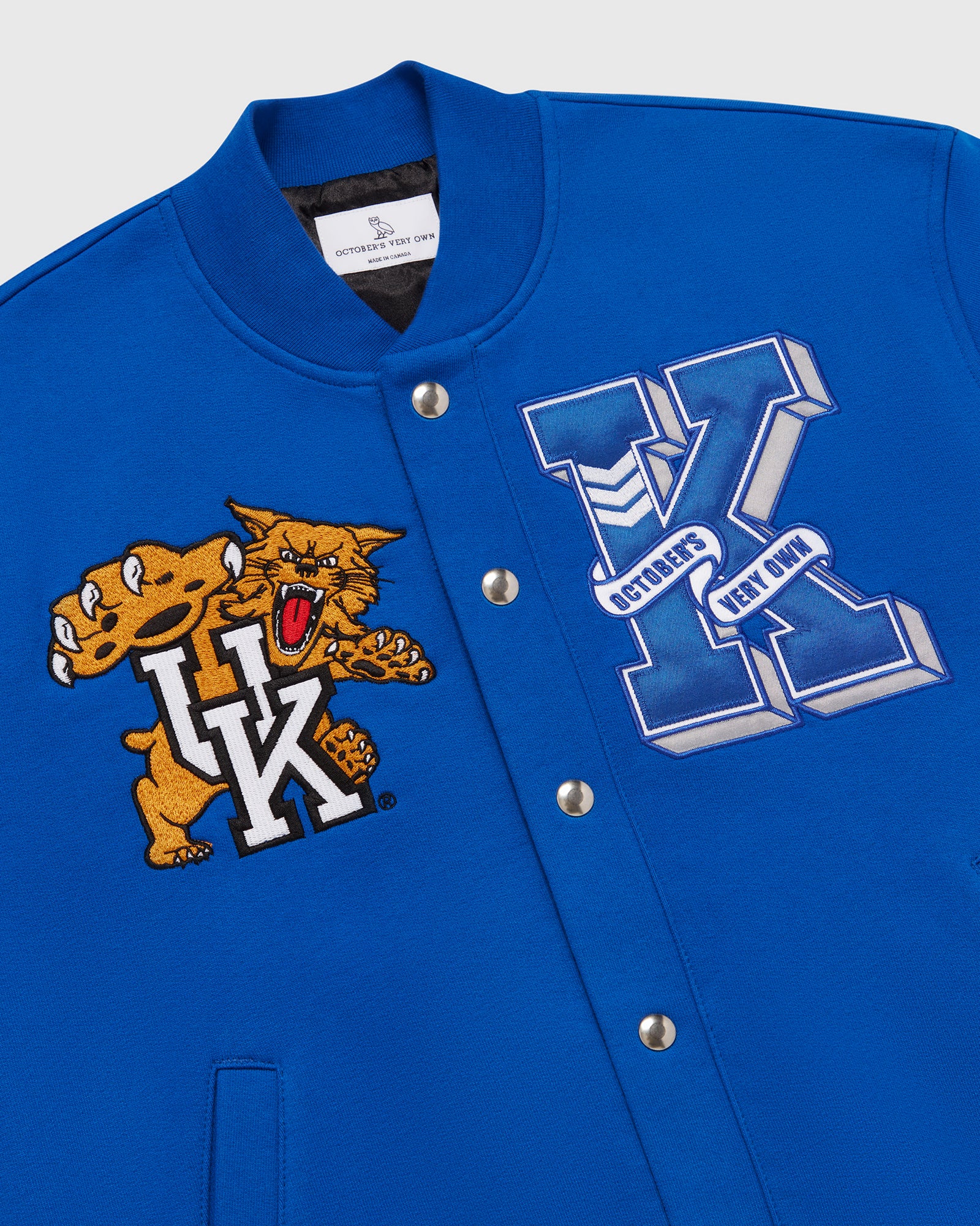 Kentucky Wildcats Fleece Varsity Jacket - Blue