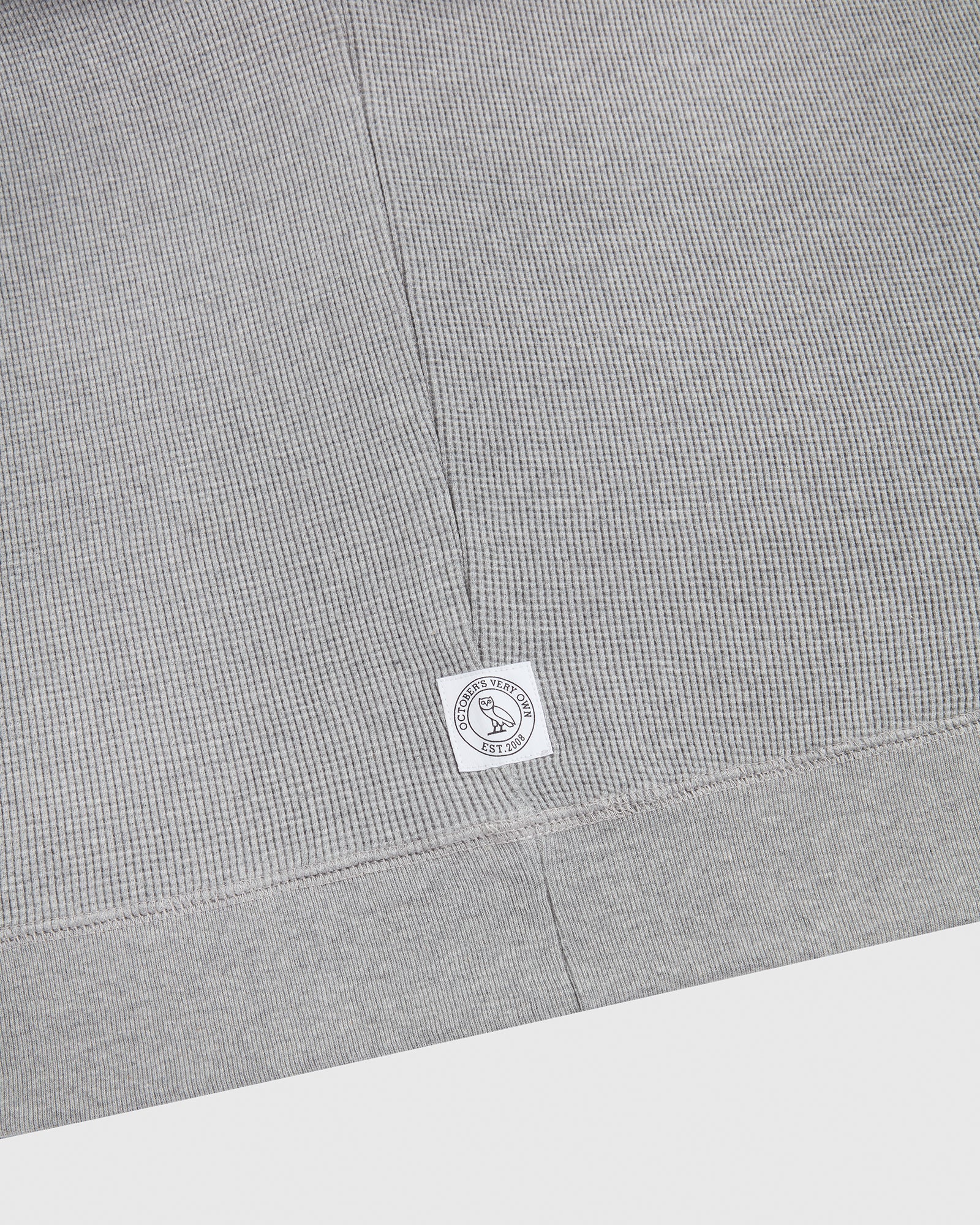 Longsleeve Waffle T-Shirt - Heather Grey