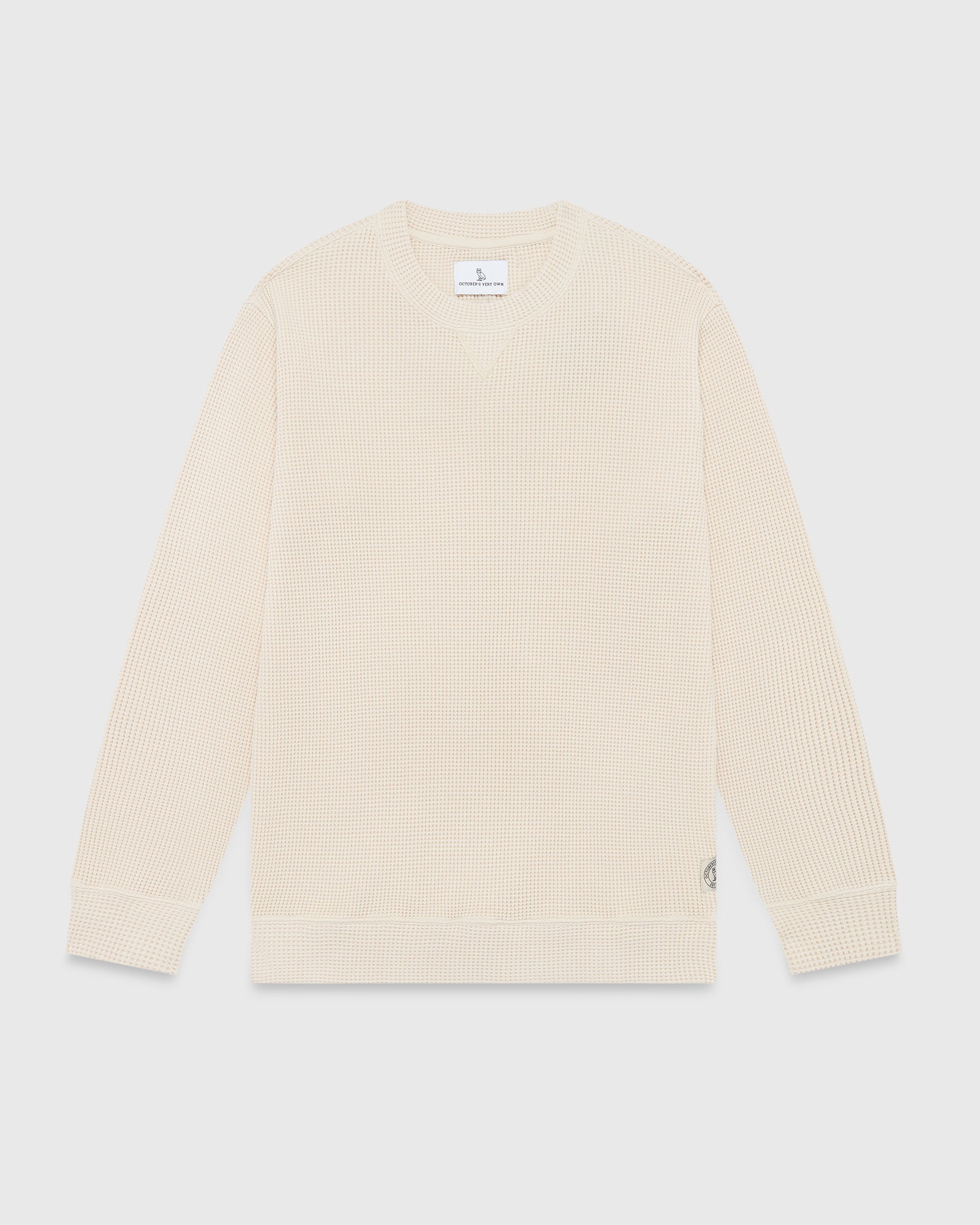 Waffle Longsleeve T-Shirt - Oatmeal