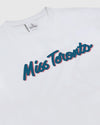 Miss Toronto Cropped T-Shirt - White