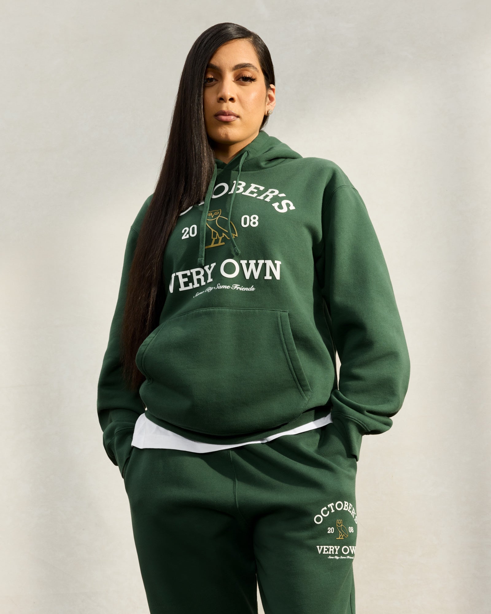 Collegiate Hoodie - Green