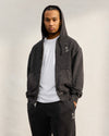 Muskoka Garment Dyed Full-Zip Hoodie - Black