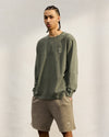 Muskoka Garment Dyed Longsleeve T-Shirt - Sage