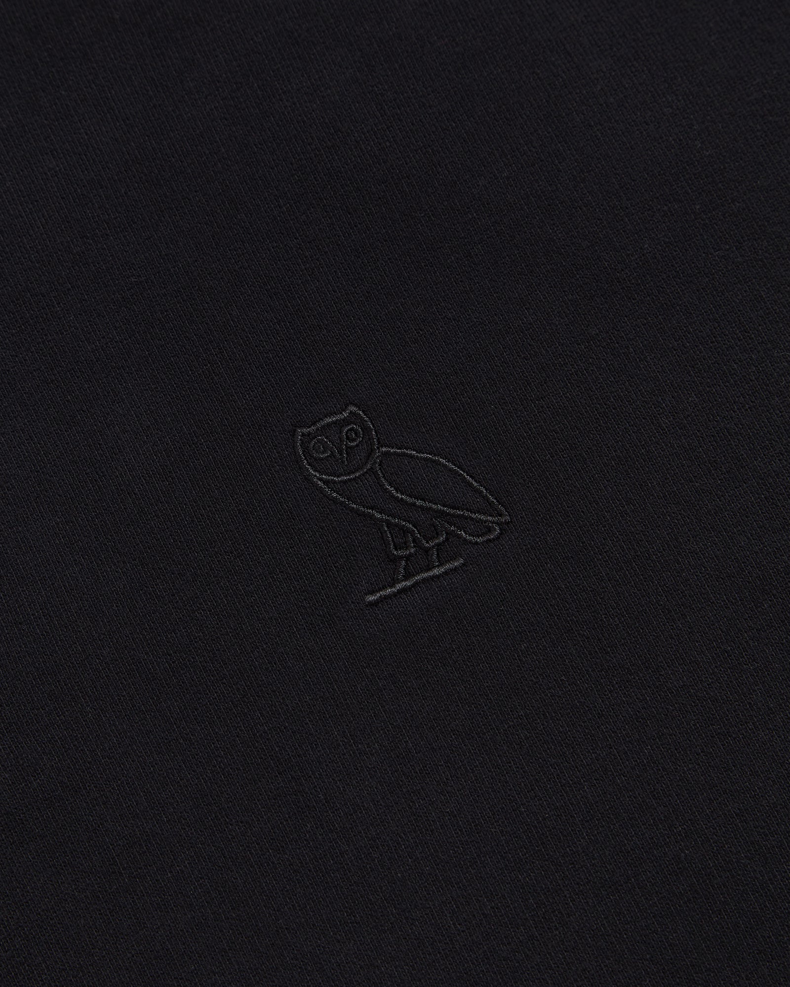 Cropped Quarter Zip Mock Neck Sweater - Black
