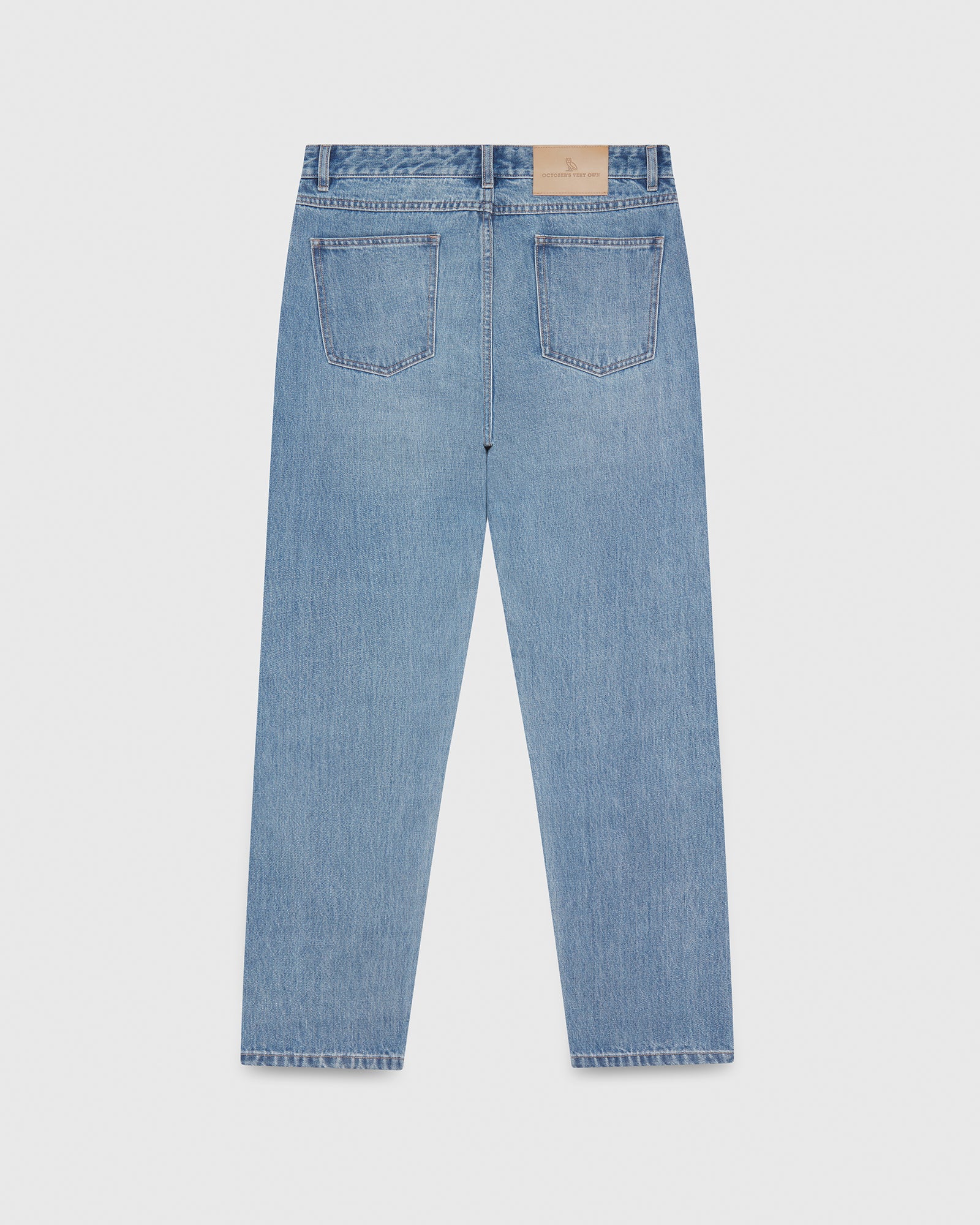 5 Pocket Relaxed Fit Jean - Washed Indigo
