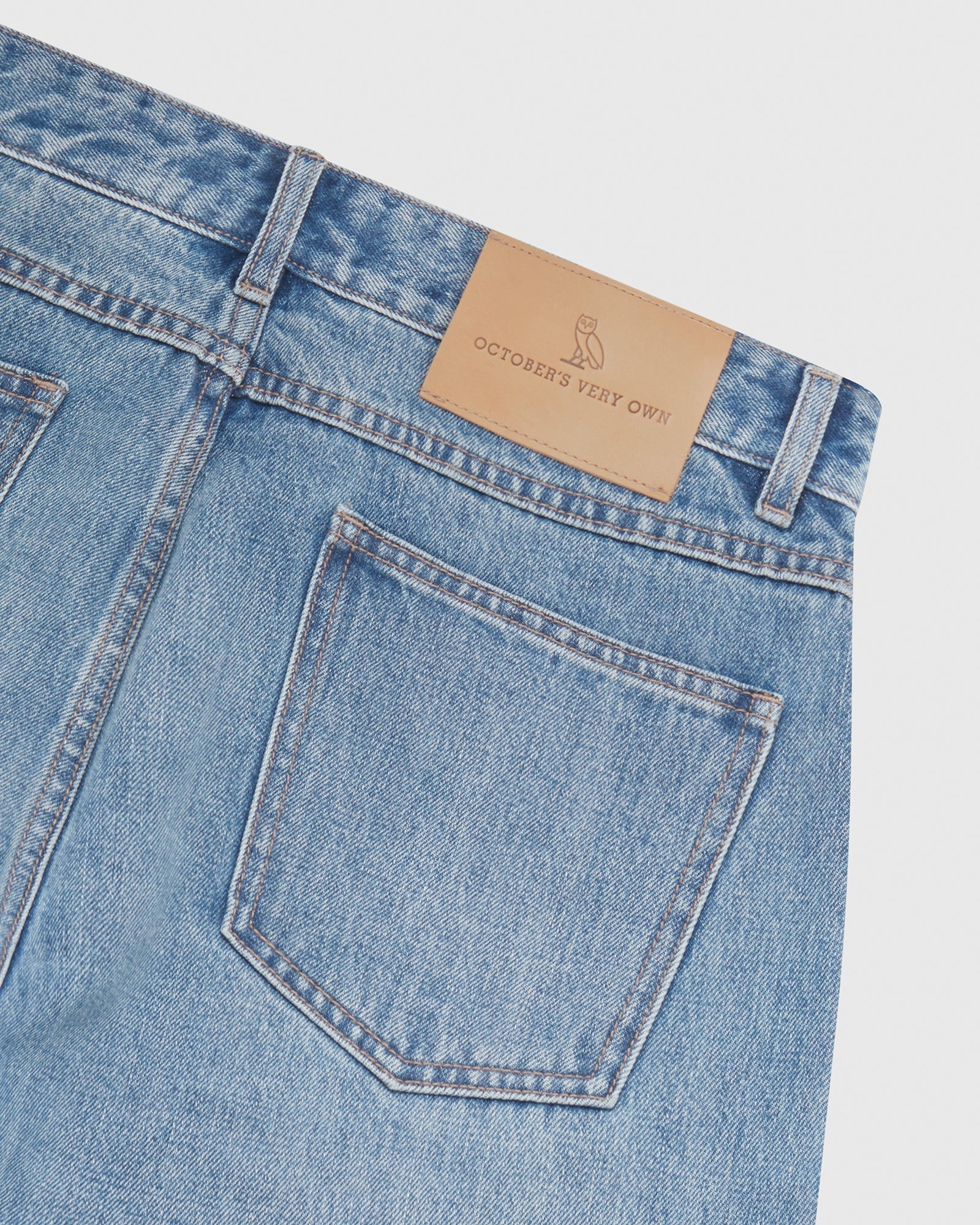 5 Pocket Relaxed Fit Jean - Washed Indigo