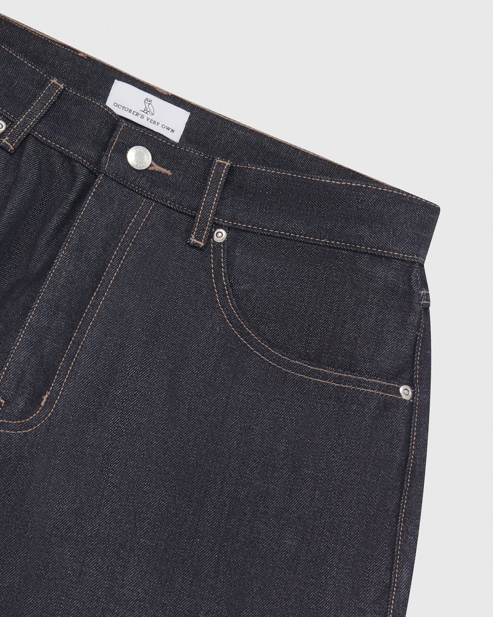 5 Pocket Relaxed Fit Jean - Raw Indigo