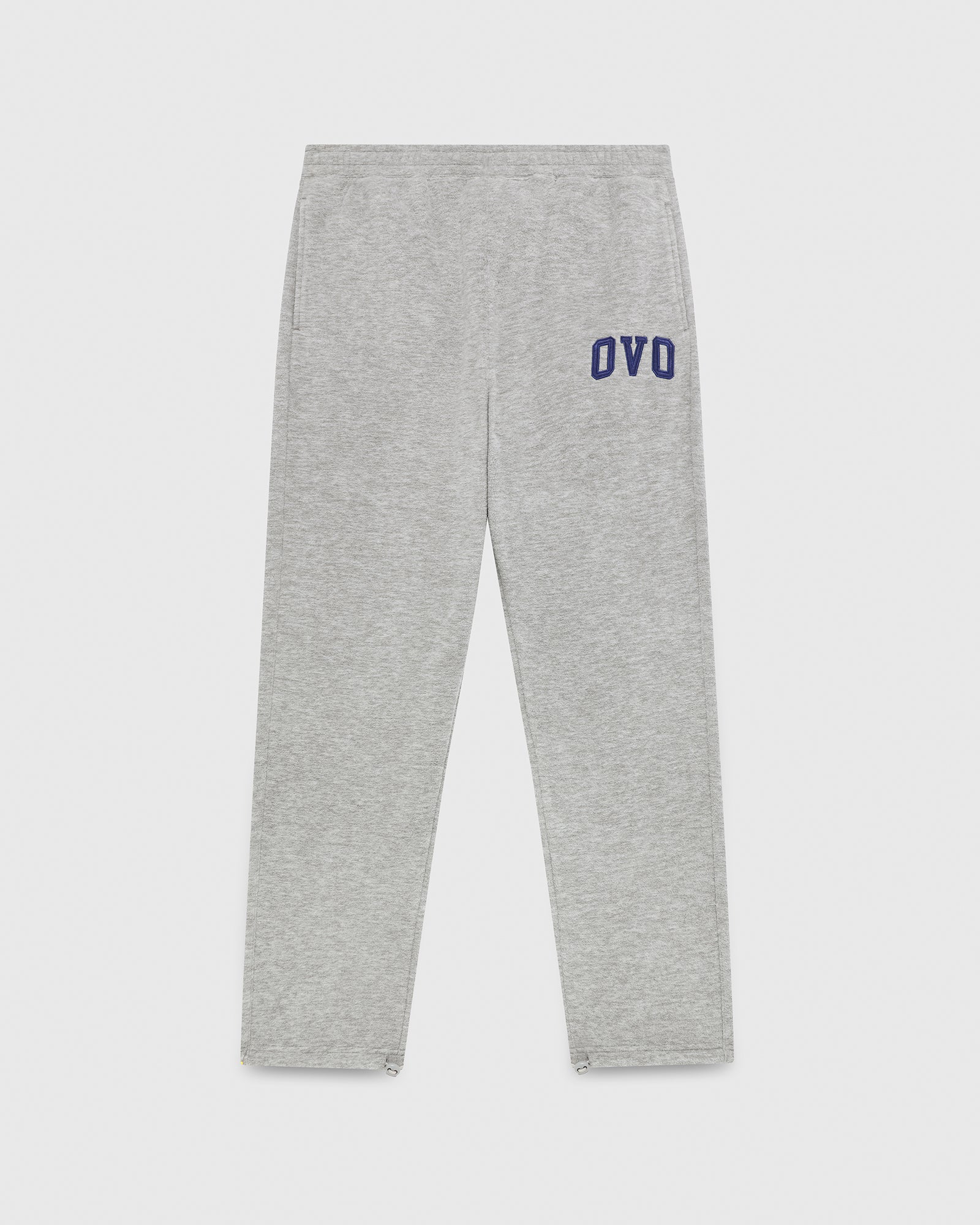 Arch Logo Open Hem Sweatpant - Heather Grey