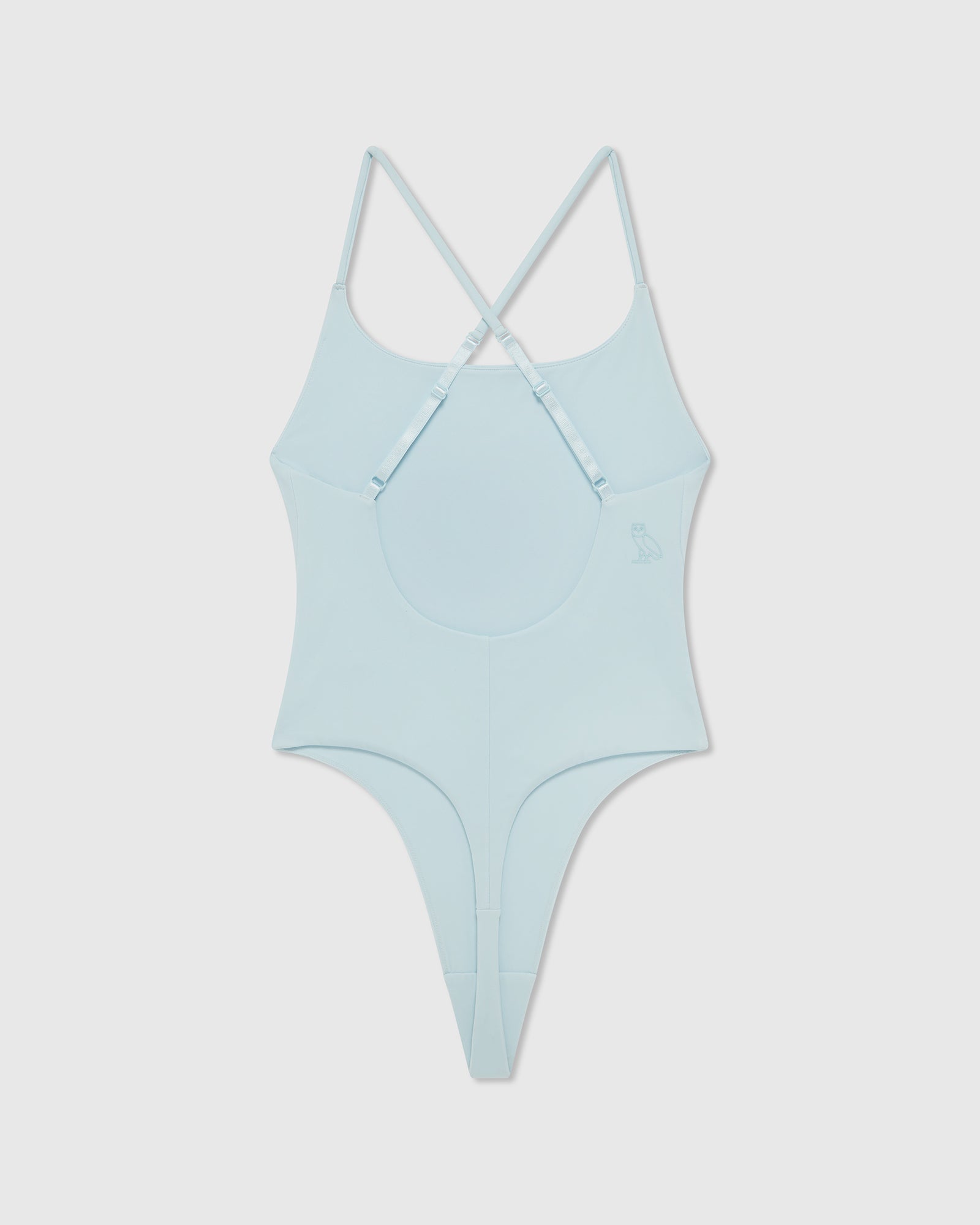 Cami Strap Bodysuit - Light Blue