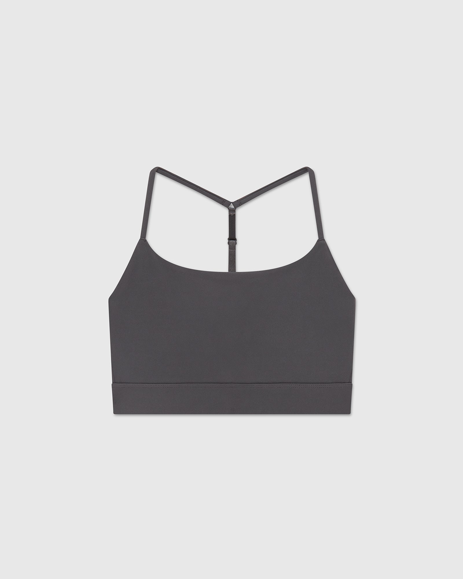 Cami Strap Bra Top - Charcoal