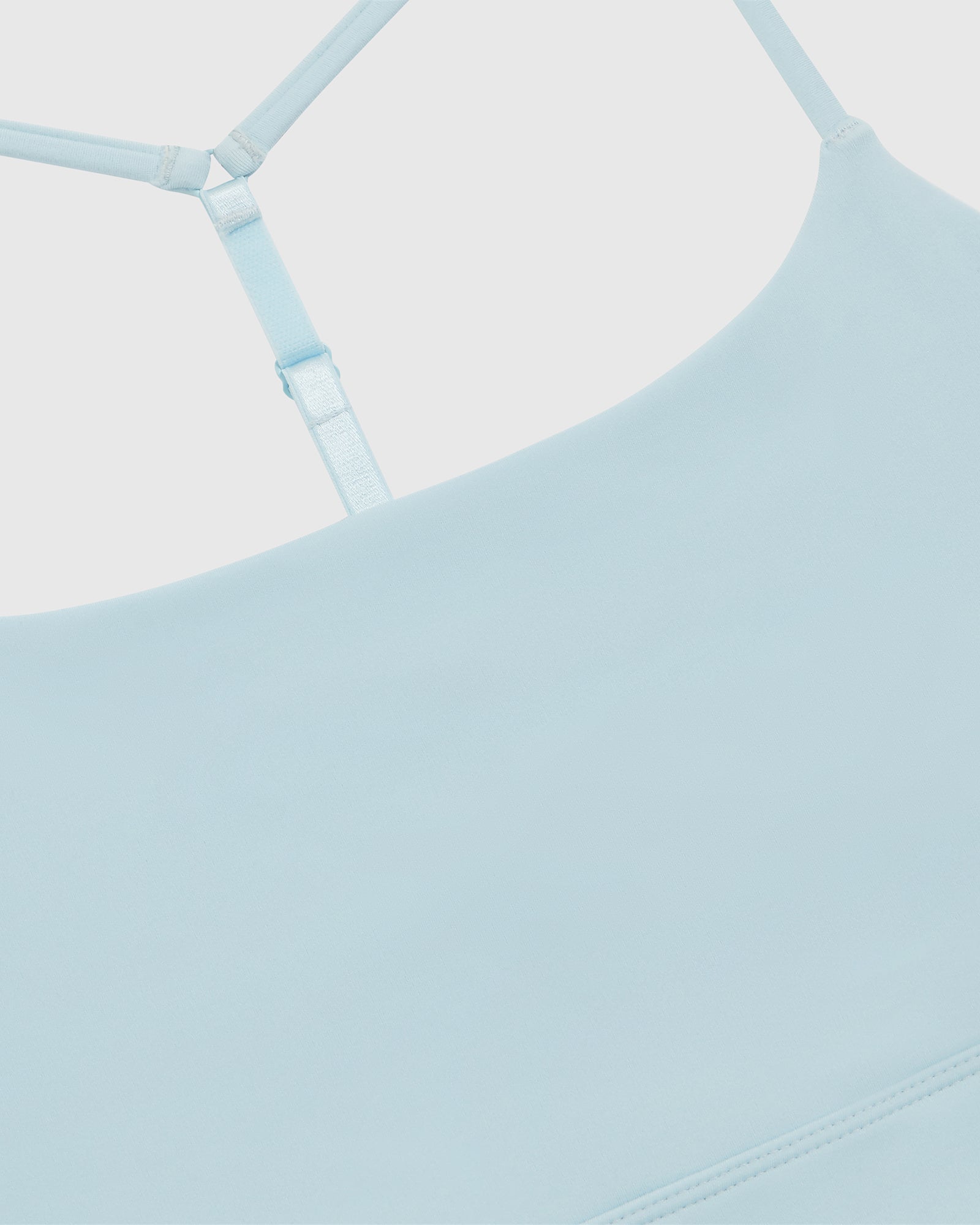 Cami Strap Bra Top - Light Blue