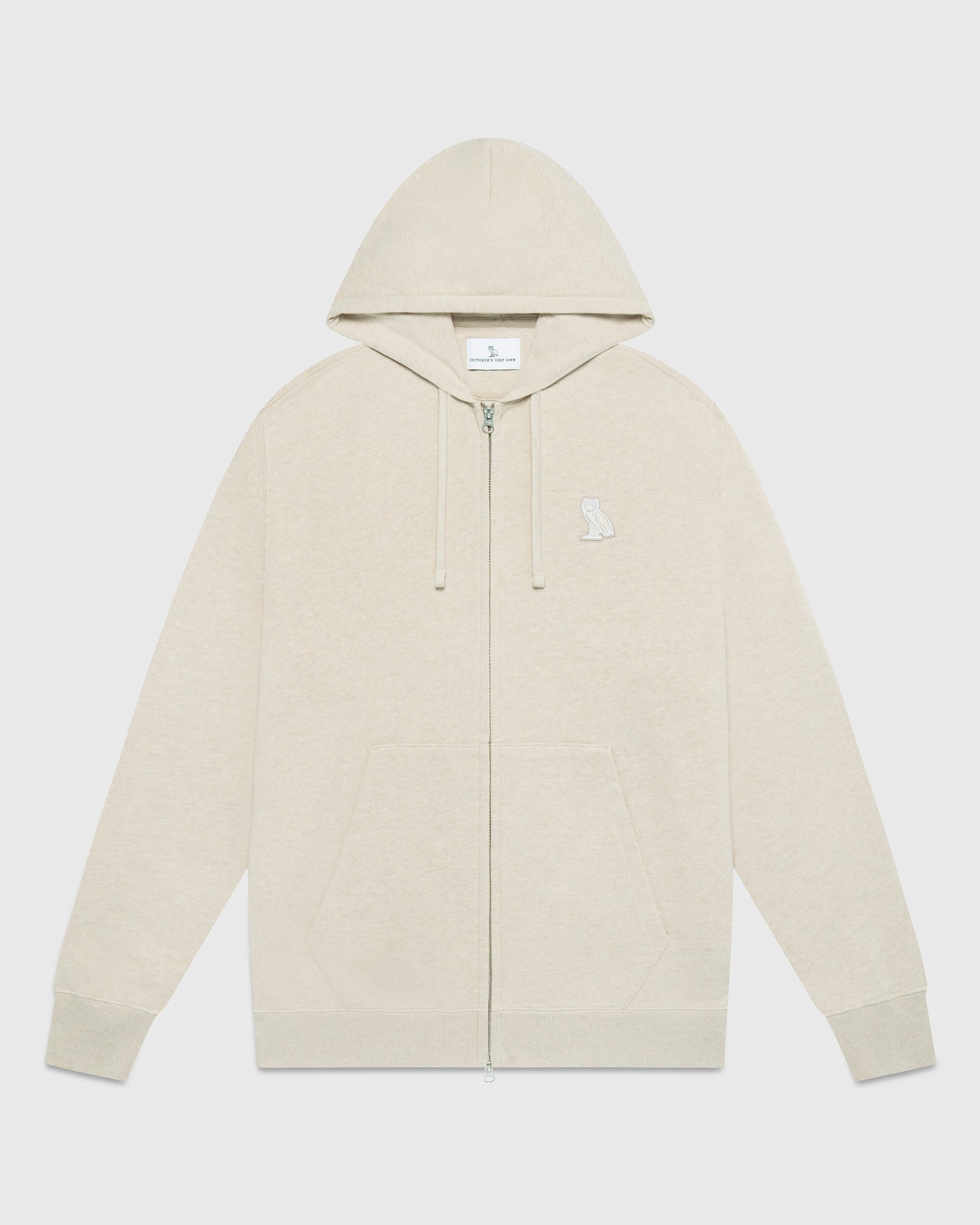 Classic Full-Zip Hoodie - Oatmeal