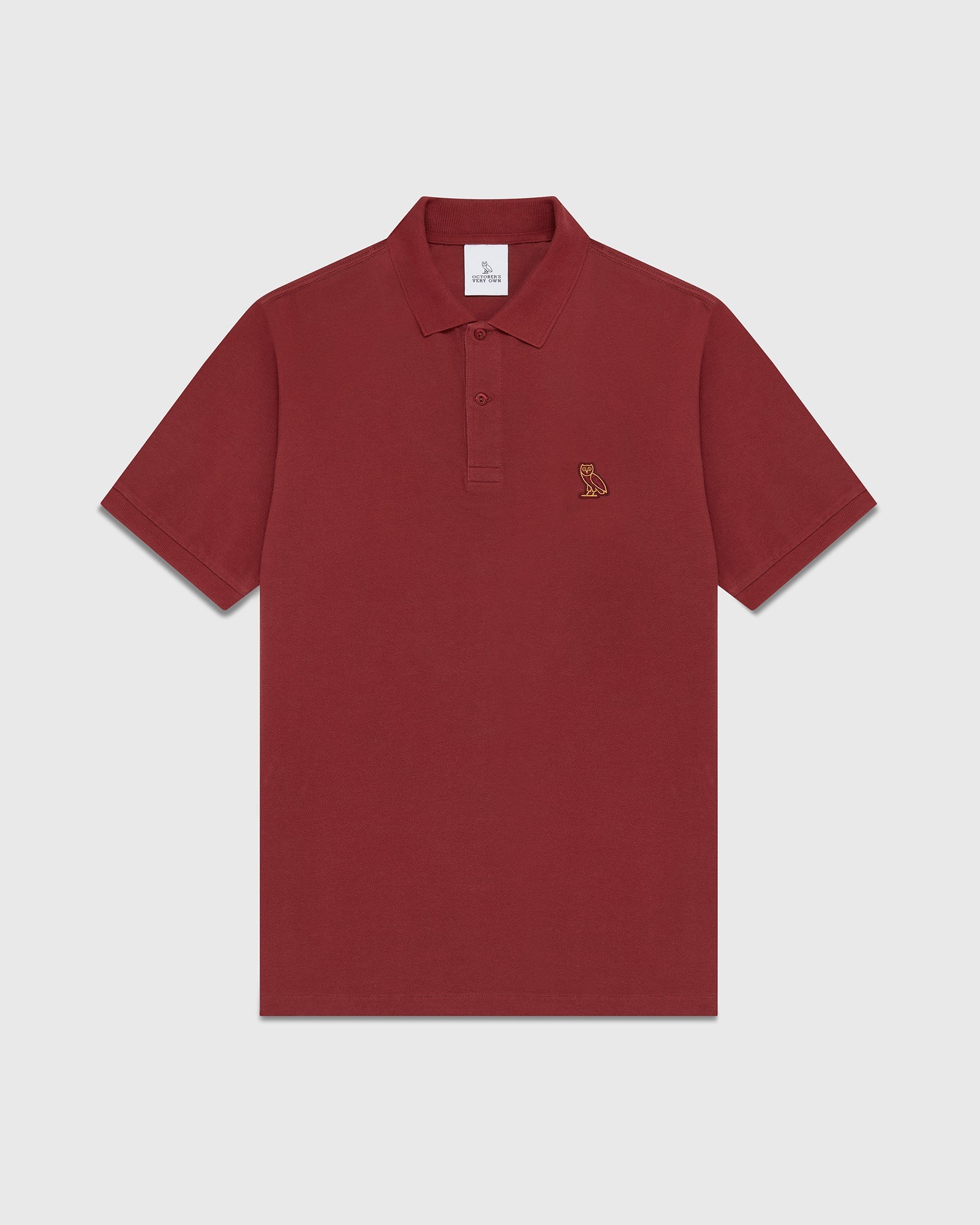 Classic Short Sleeve Polo - Burgundy