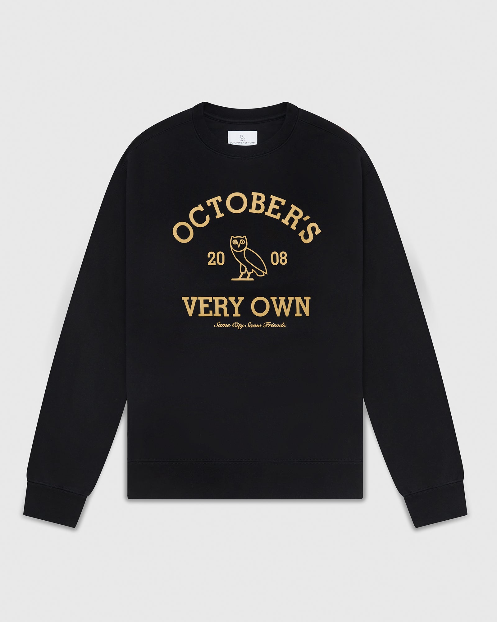 Collegiate Crewneck - Black