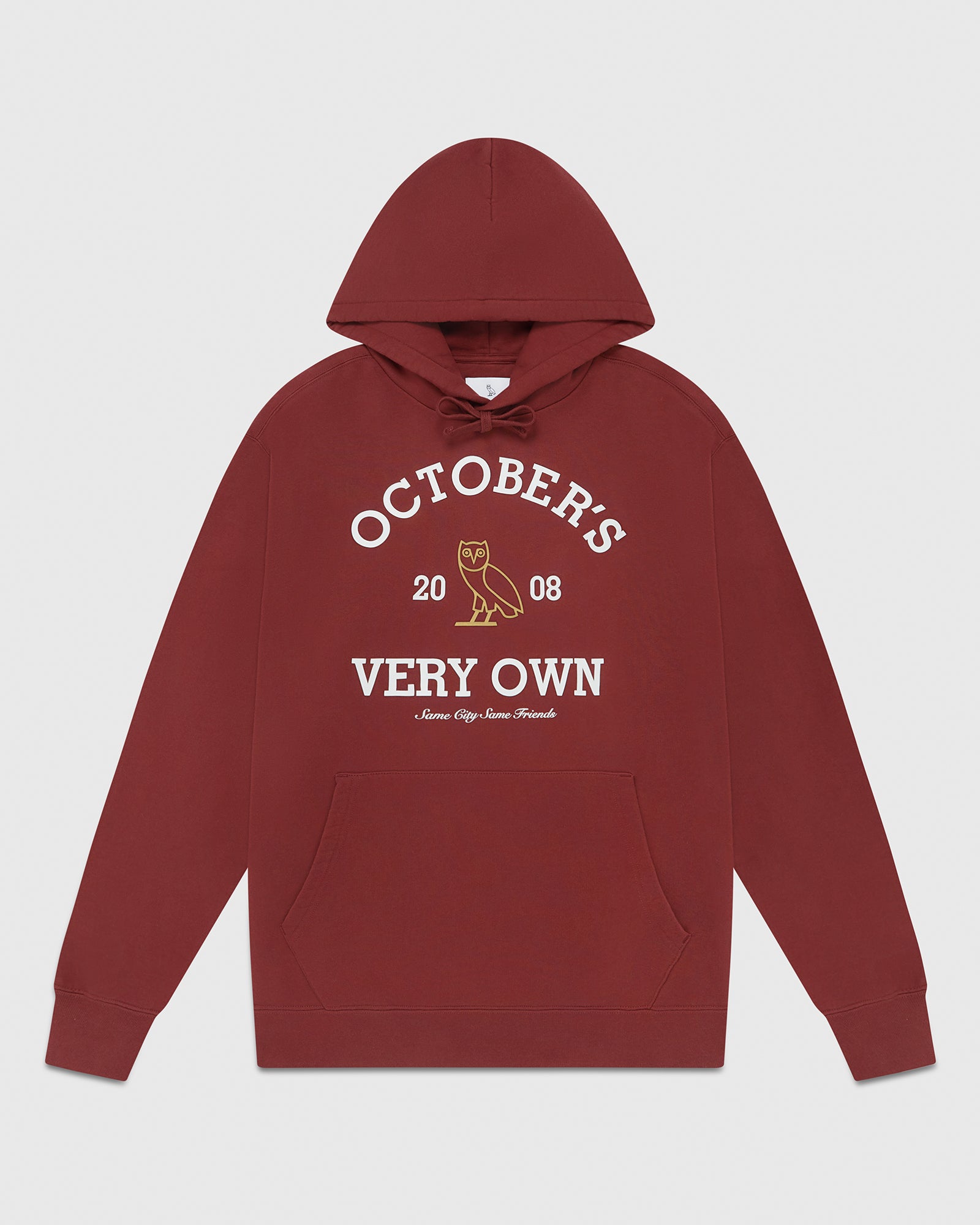 Collegiate Hoodie - Burgundy