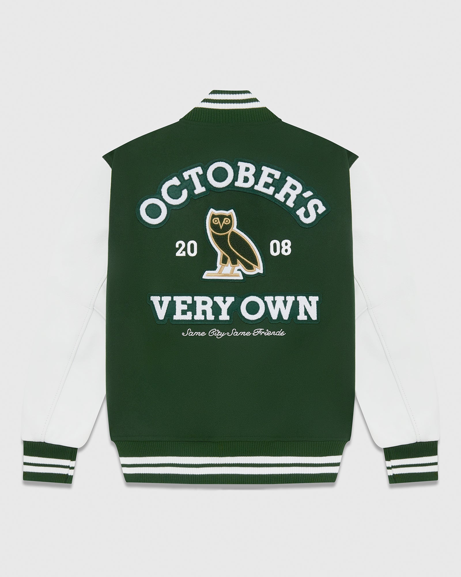 Collegiate Varsity Jacket - Green