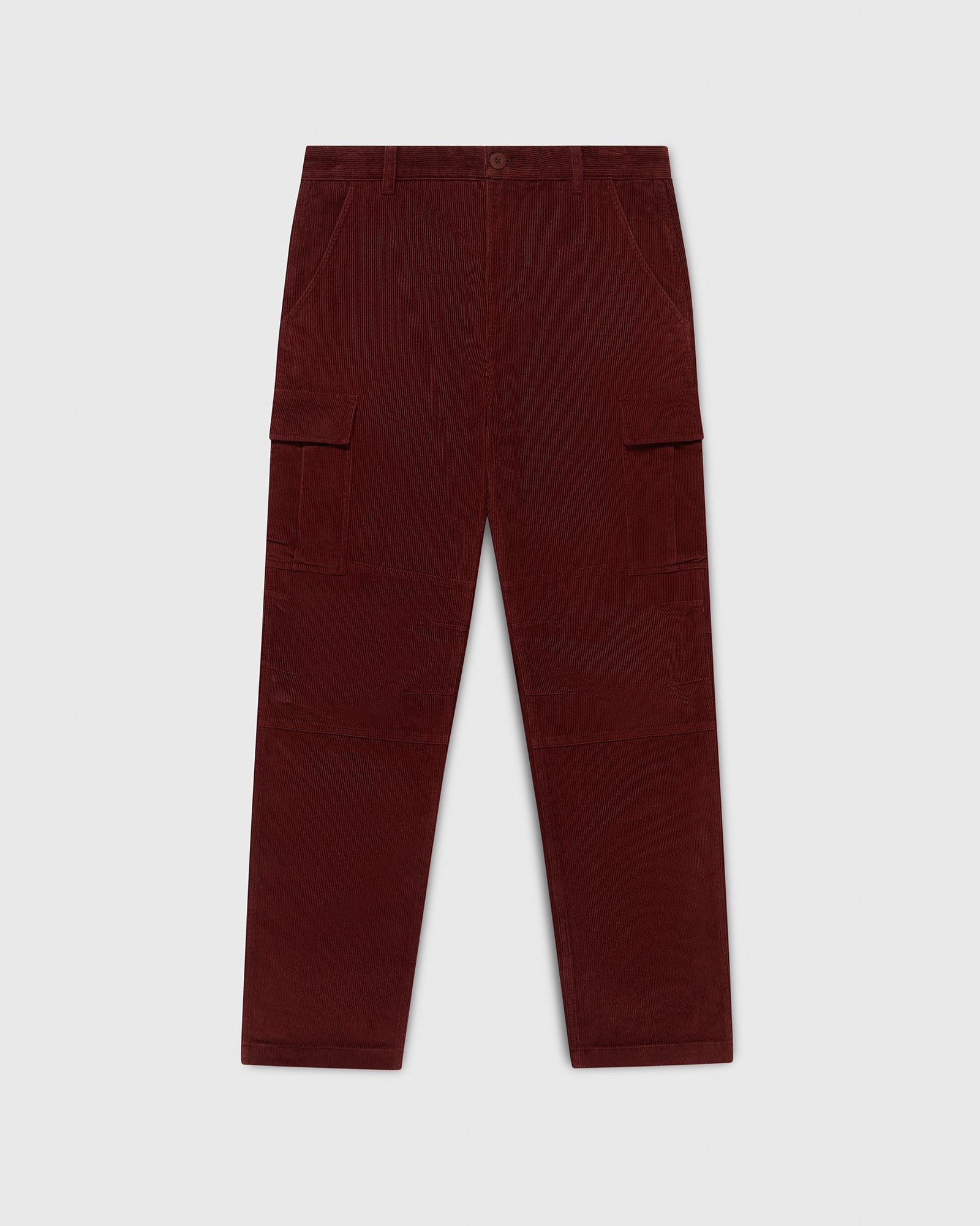 Corduroy Cargo Pant - Red