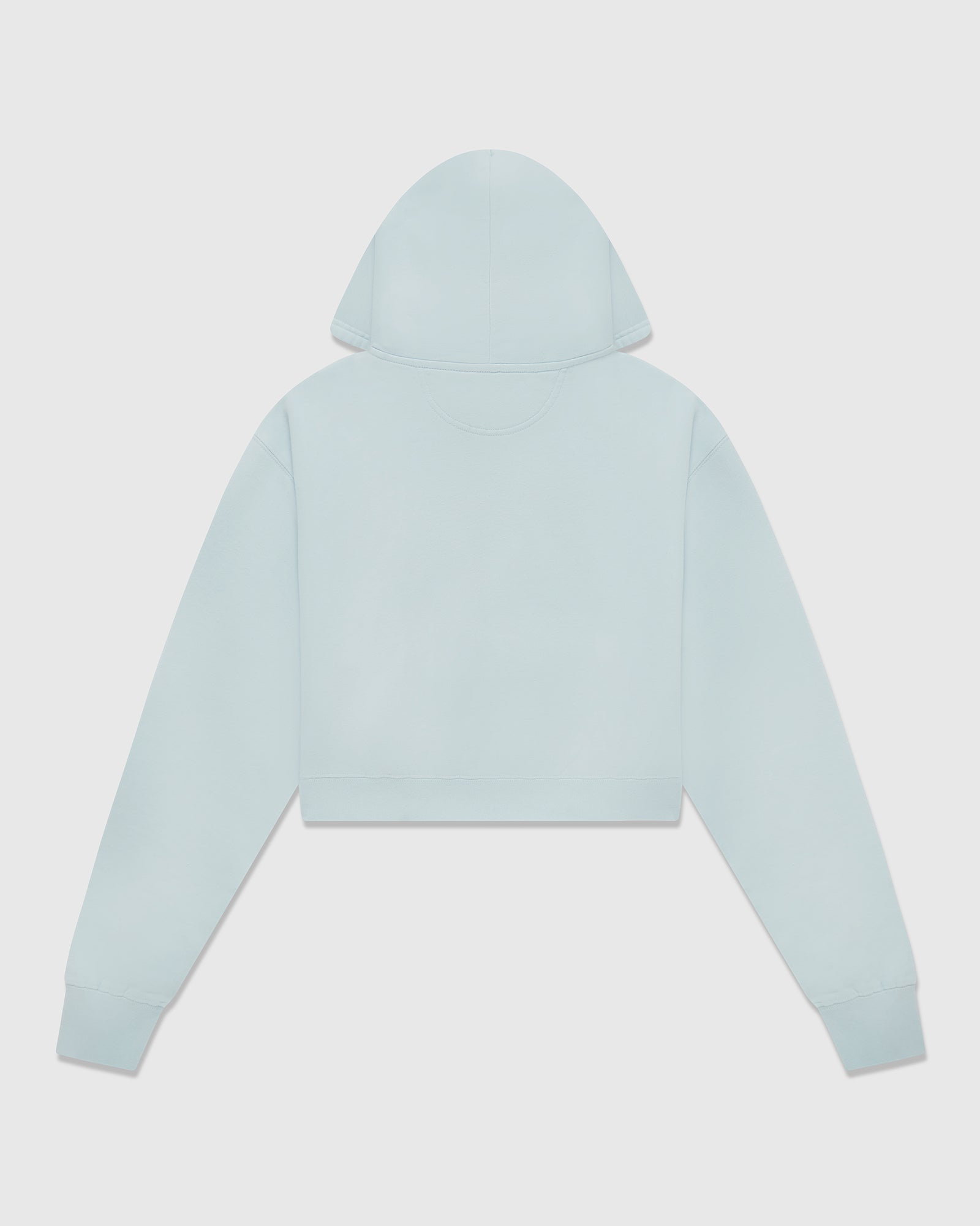 Cropped Hoodie - Light Blue