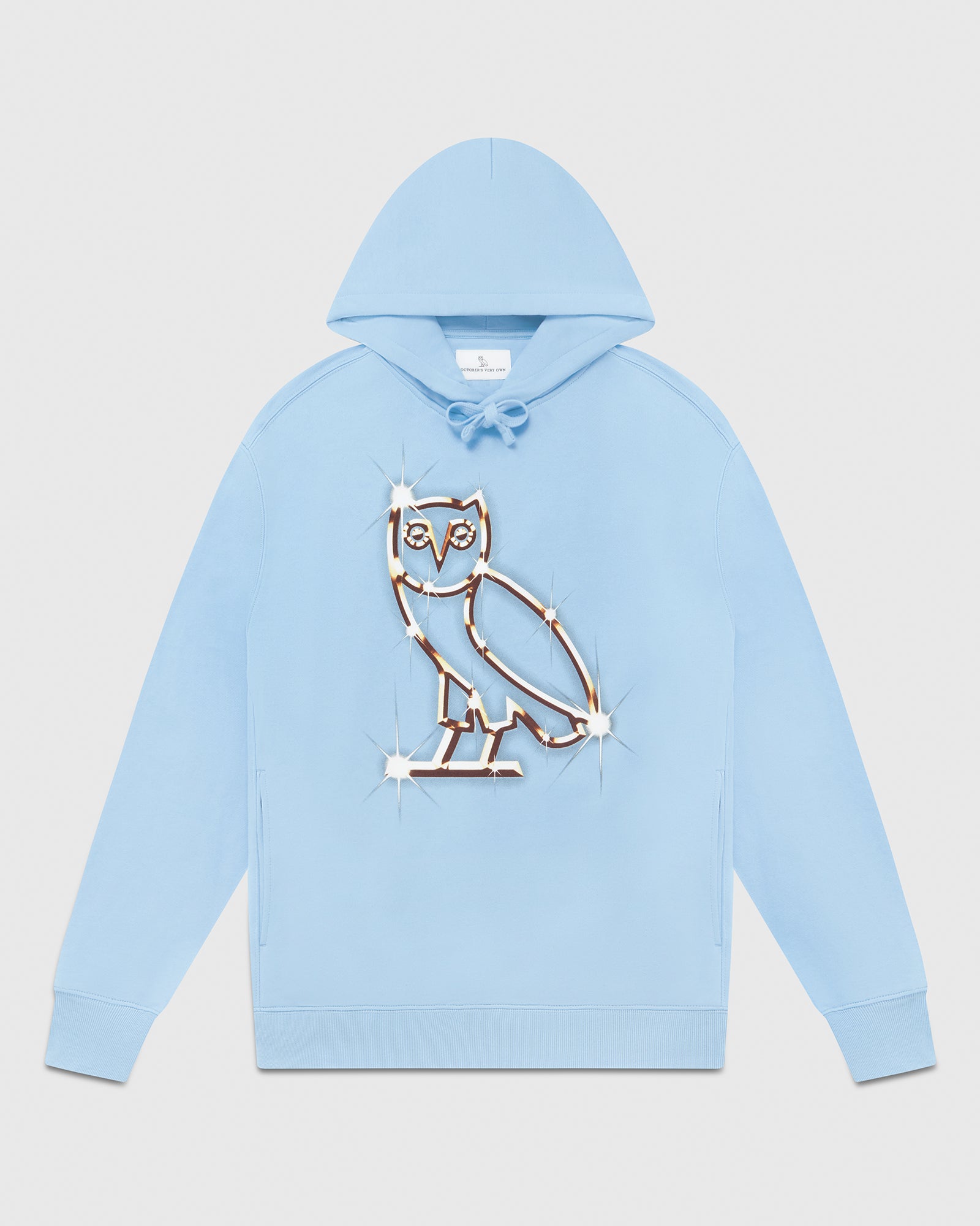 Bling Hoodie - Light Blue