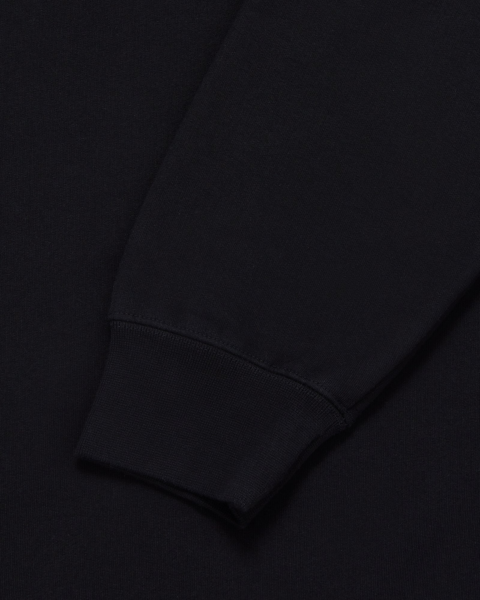 Mini OG Quarter Zip Mockneck Sweatshirt - Black