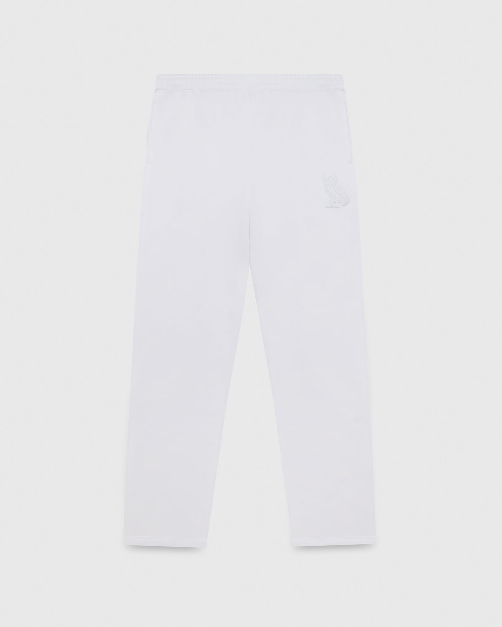 Mini OG Open Hem Sweatpant - White