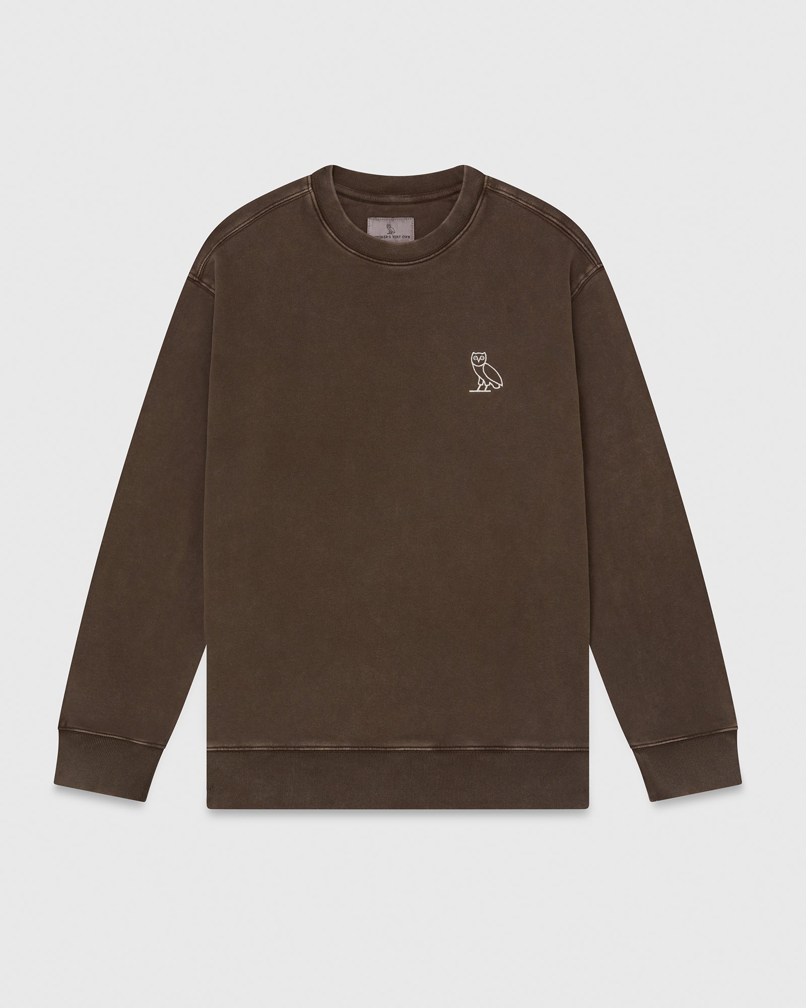 Muskoka Garment Dyed Crewneck - Brown