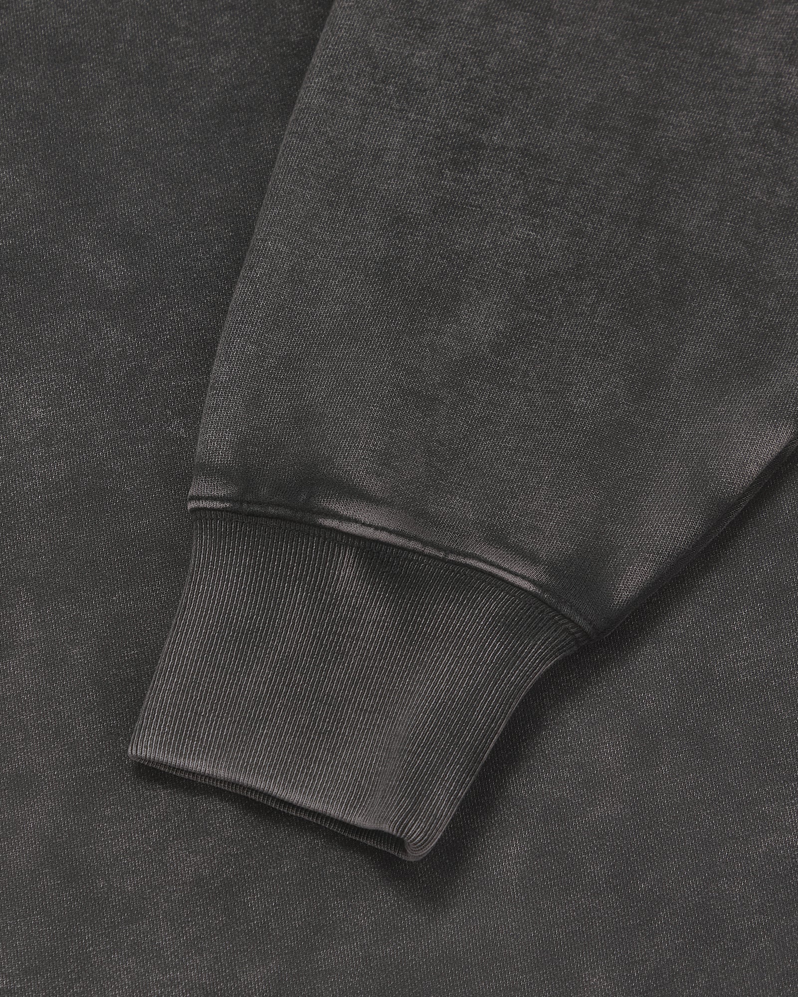 Muskoka Garment Dyed Full-Zip Hoodie - Black