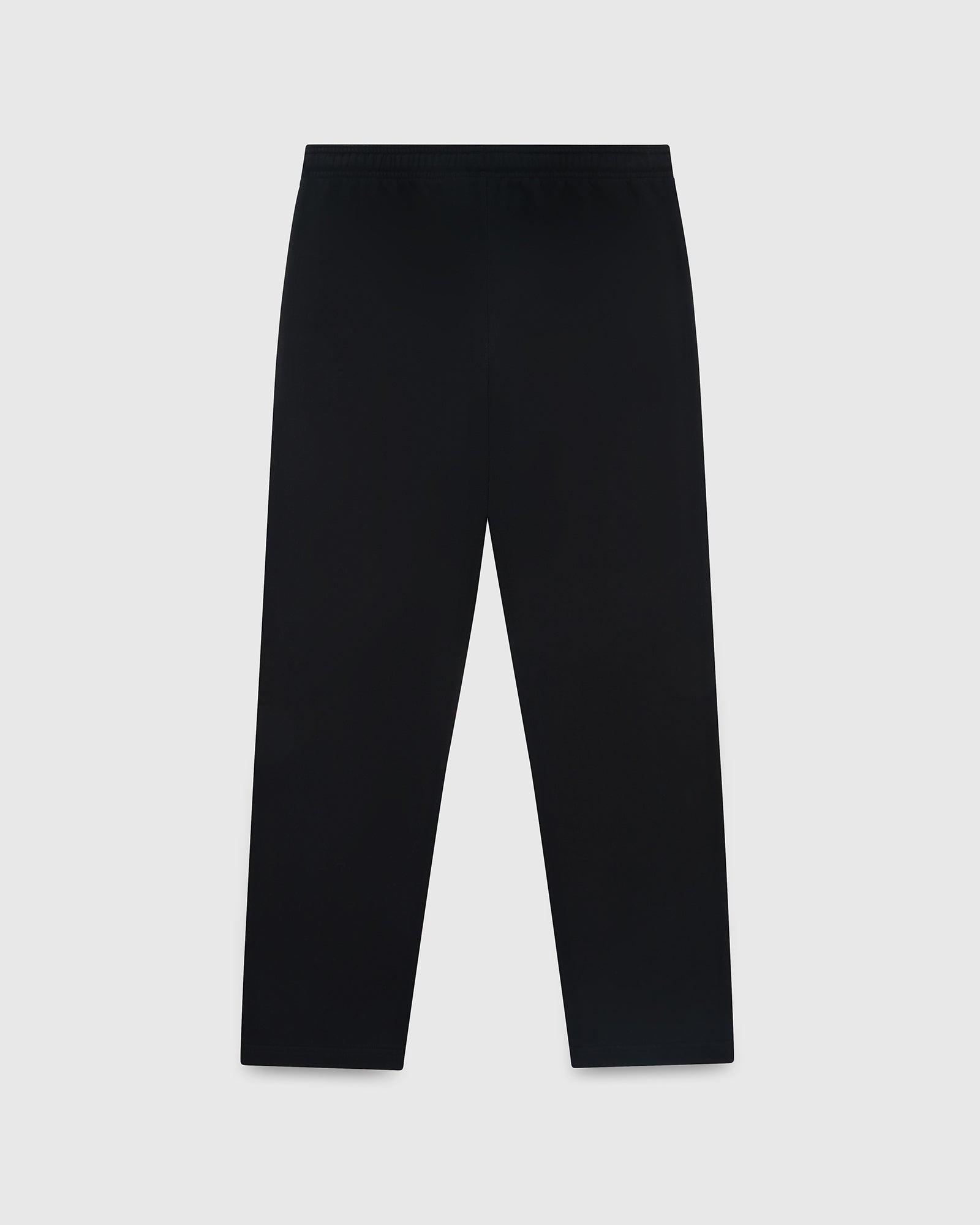 Open Hem Sweatpant - Black