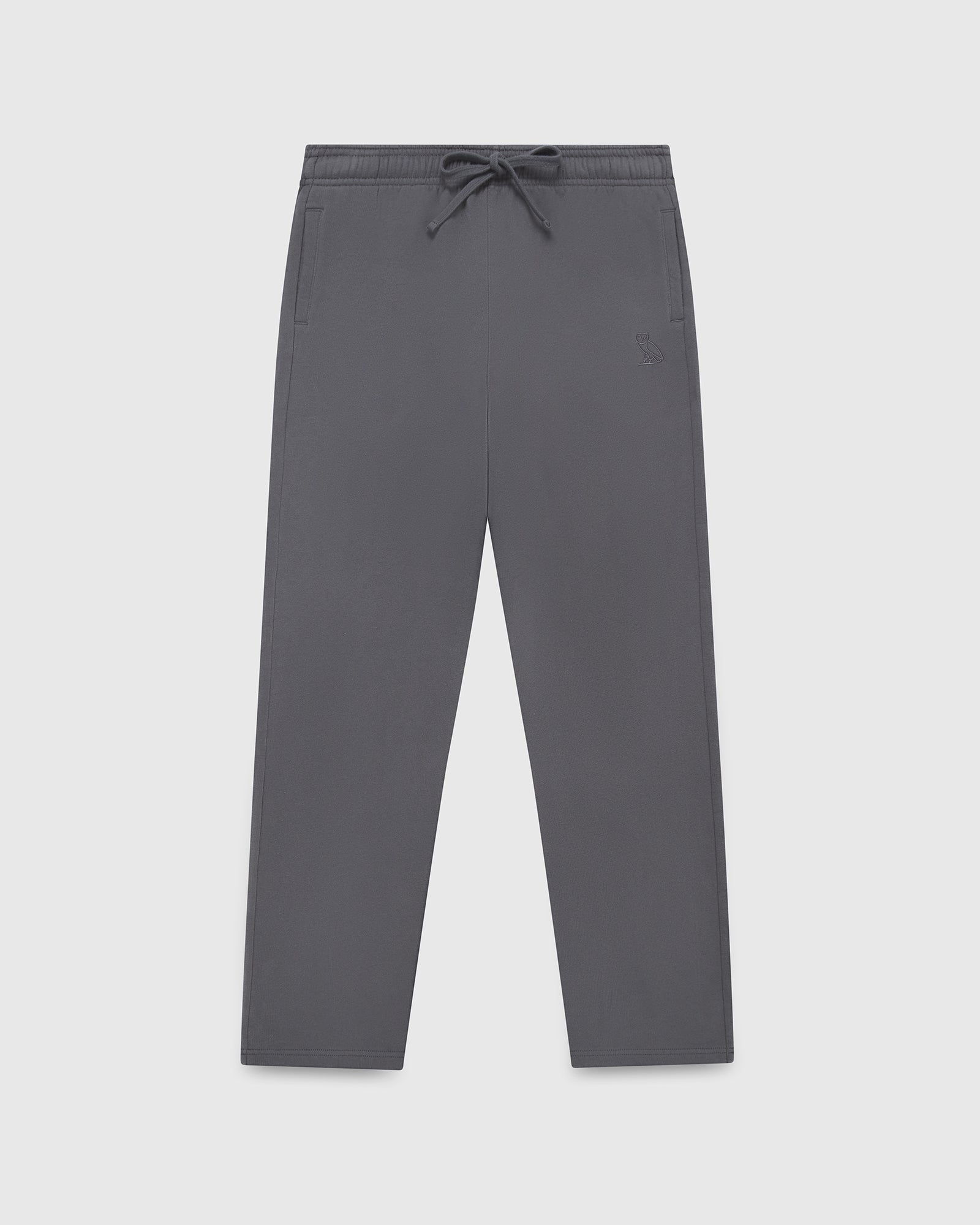 Open Hem Sweatpant - Charcoal