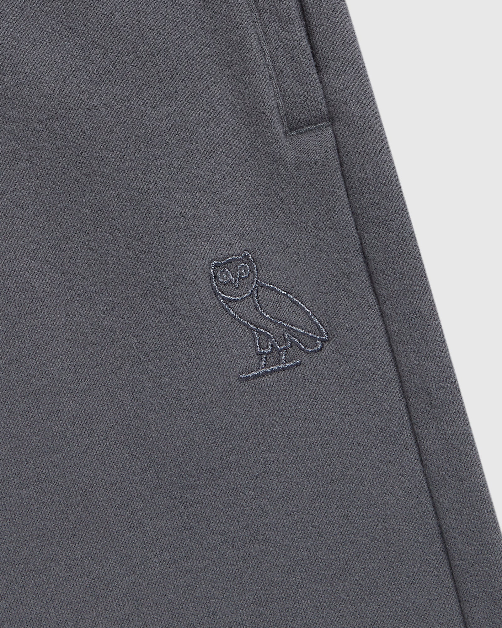 Open Hem Sweatpant - Charcoal