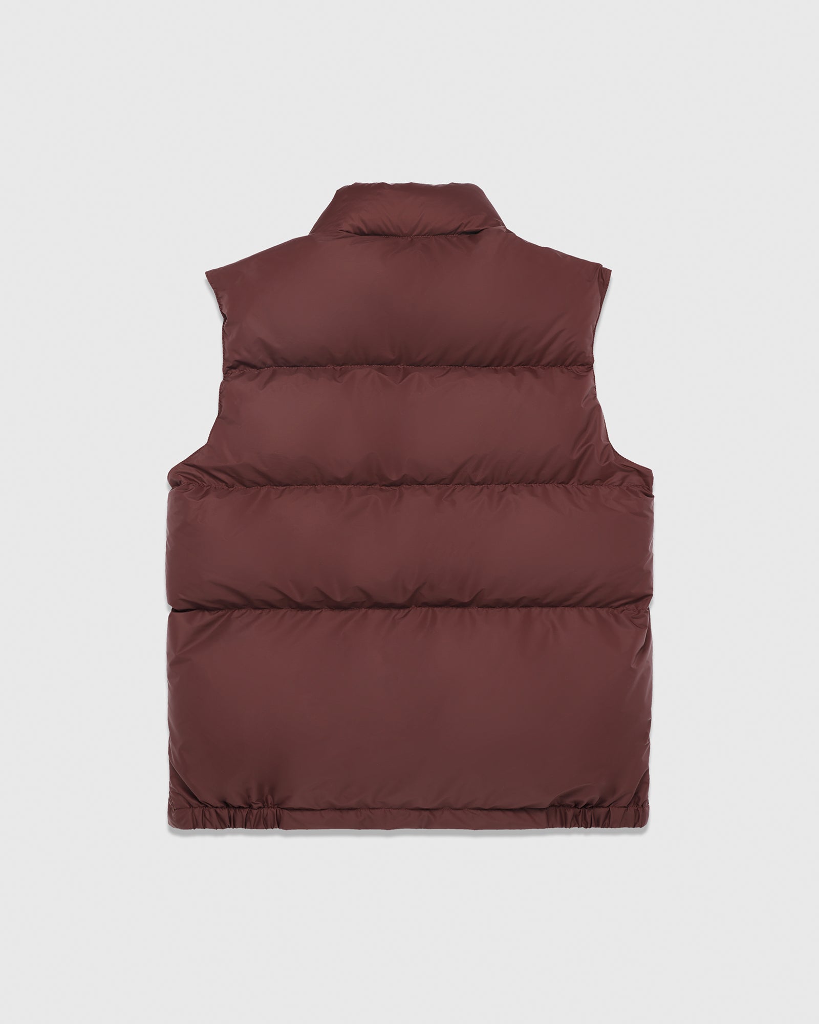 Crescent Down Works Italian Vest - Burgundy