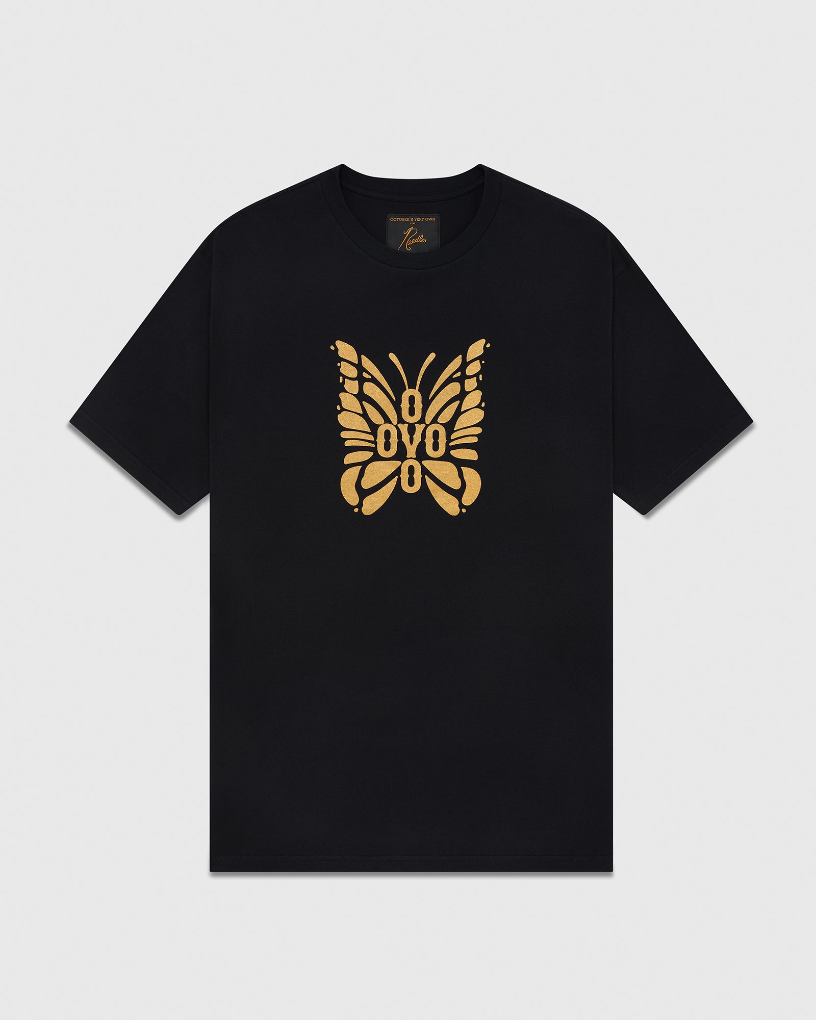 Needles Papillon T-Shirt - Black
