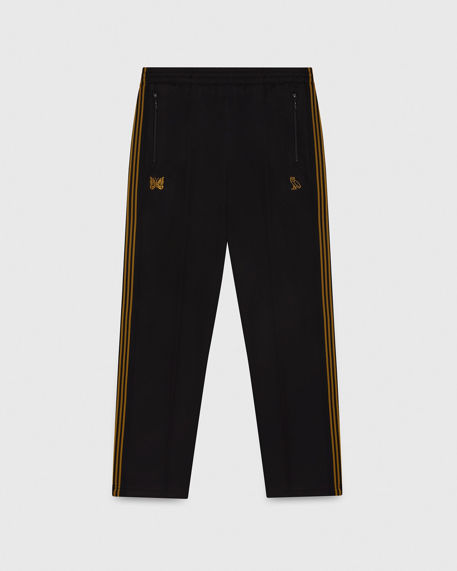 Needles Open Hem Track Pant - Black