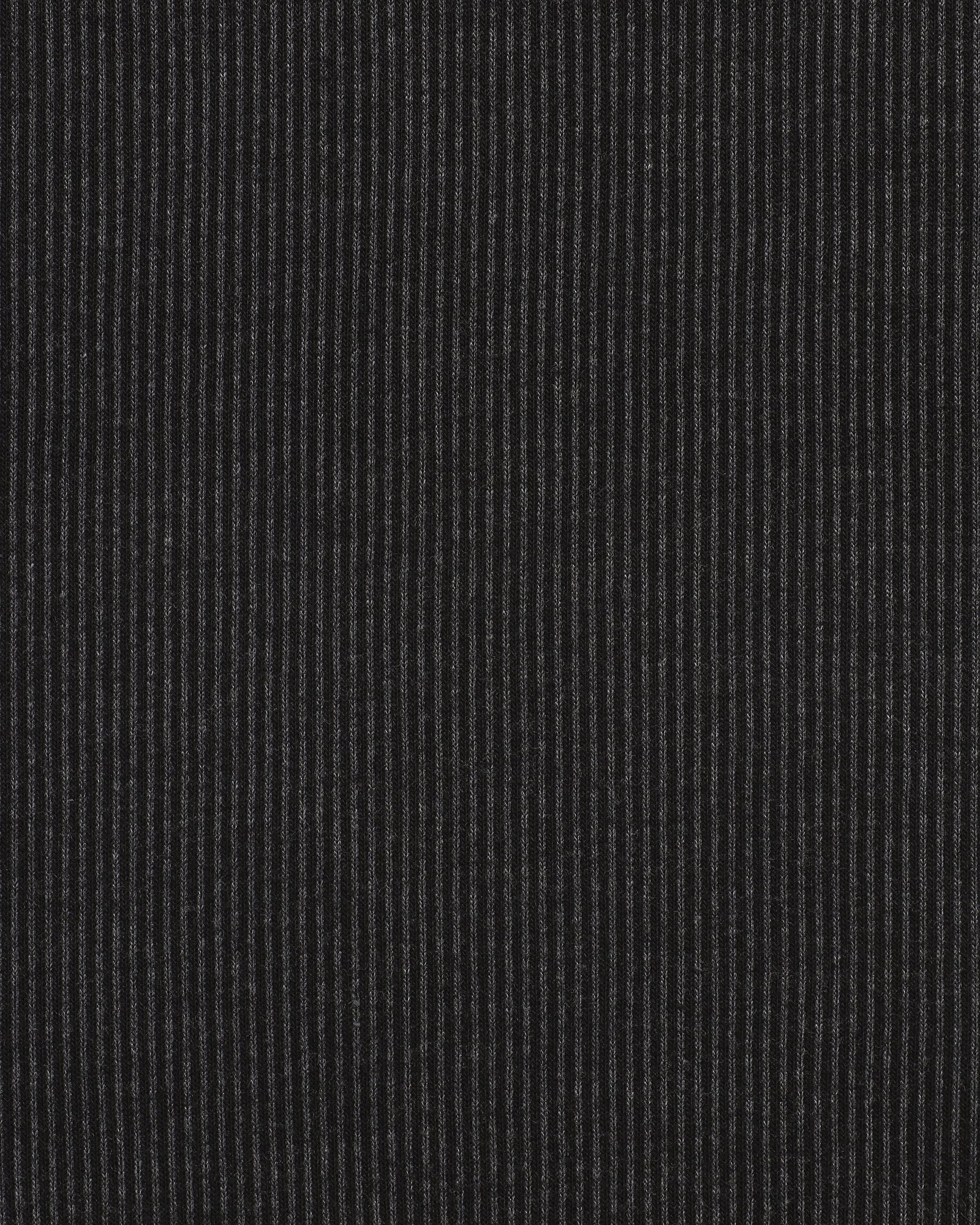 Seersucker Fleece Crewneck - Black/Charcoal