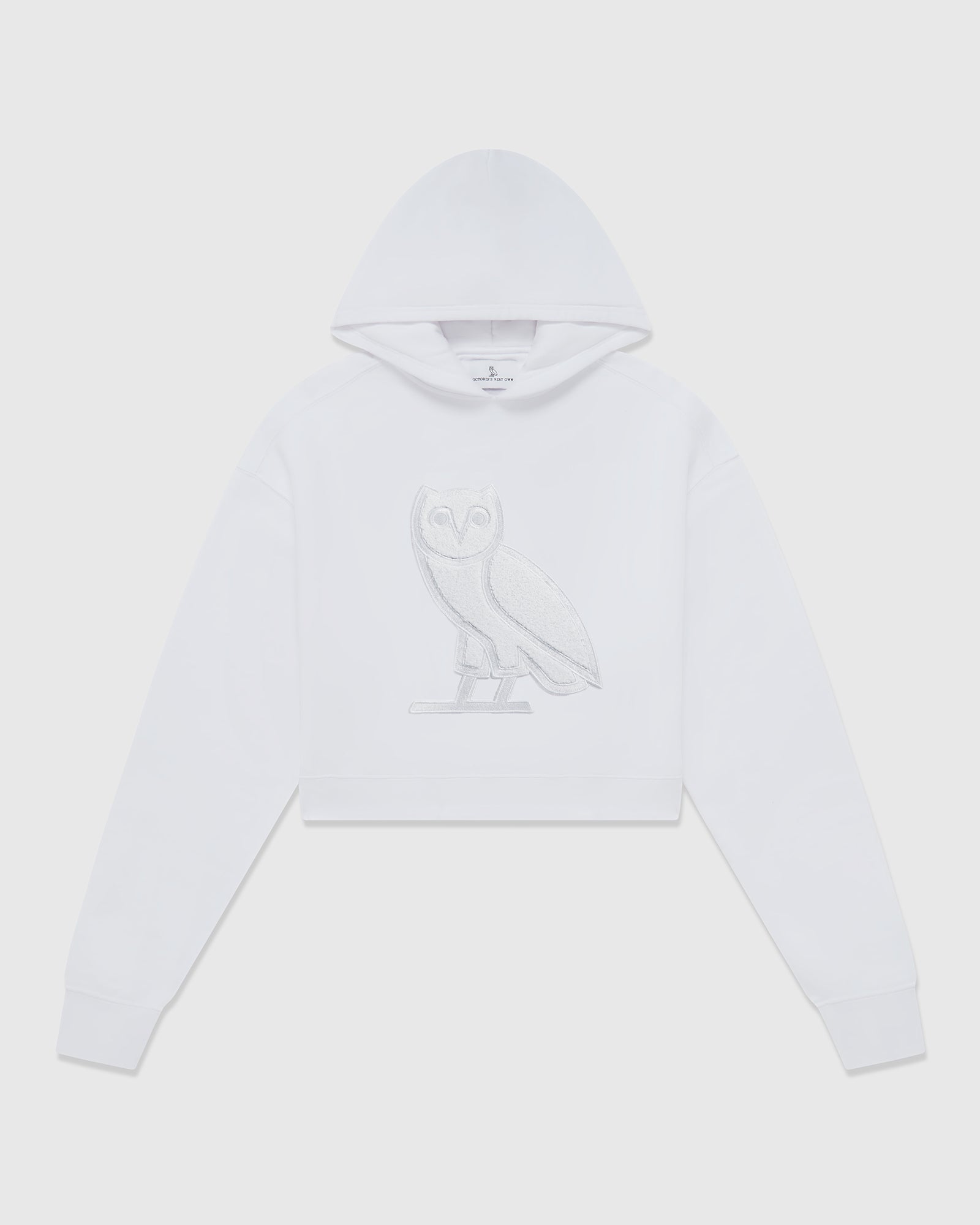 Cropped OG Hoodie - White