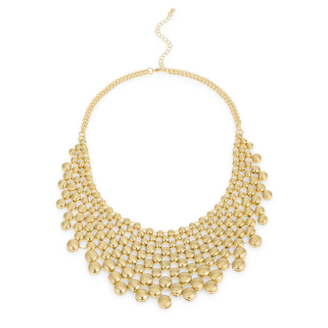 Natasha Accessories Ball Statement Necklace 25 Statement Necklaces