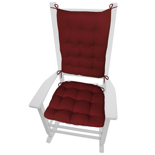 Tufted Rocking Chair Cushion Set