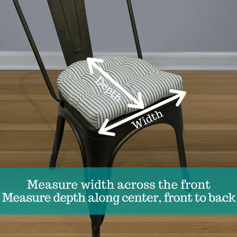 How to Measure a Chair for a Joined Cushion