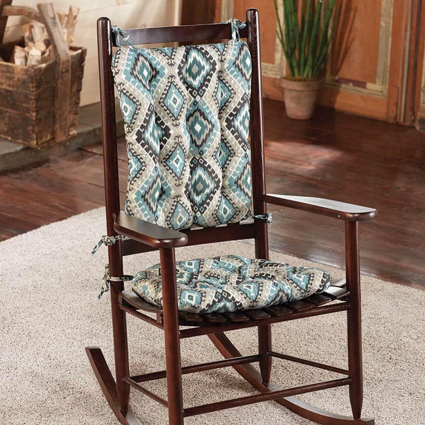 Southwest Moonstruck Rocking Chair Cushions - Latex Foam – Barnett Home
