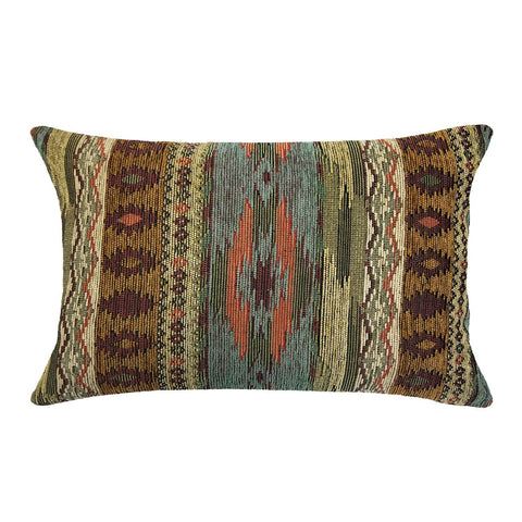 Southwest Tucson Desert Decorative Pillow Santa Fe Lumbar Pillow