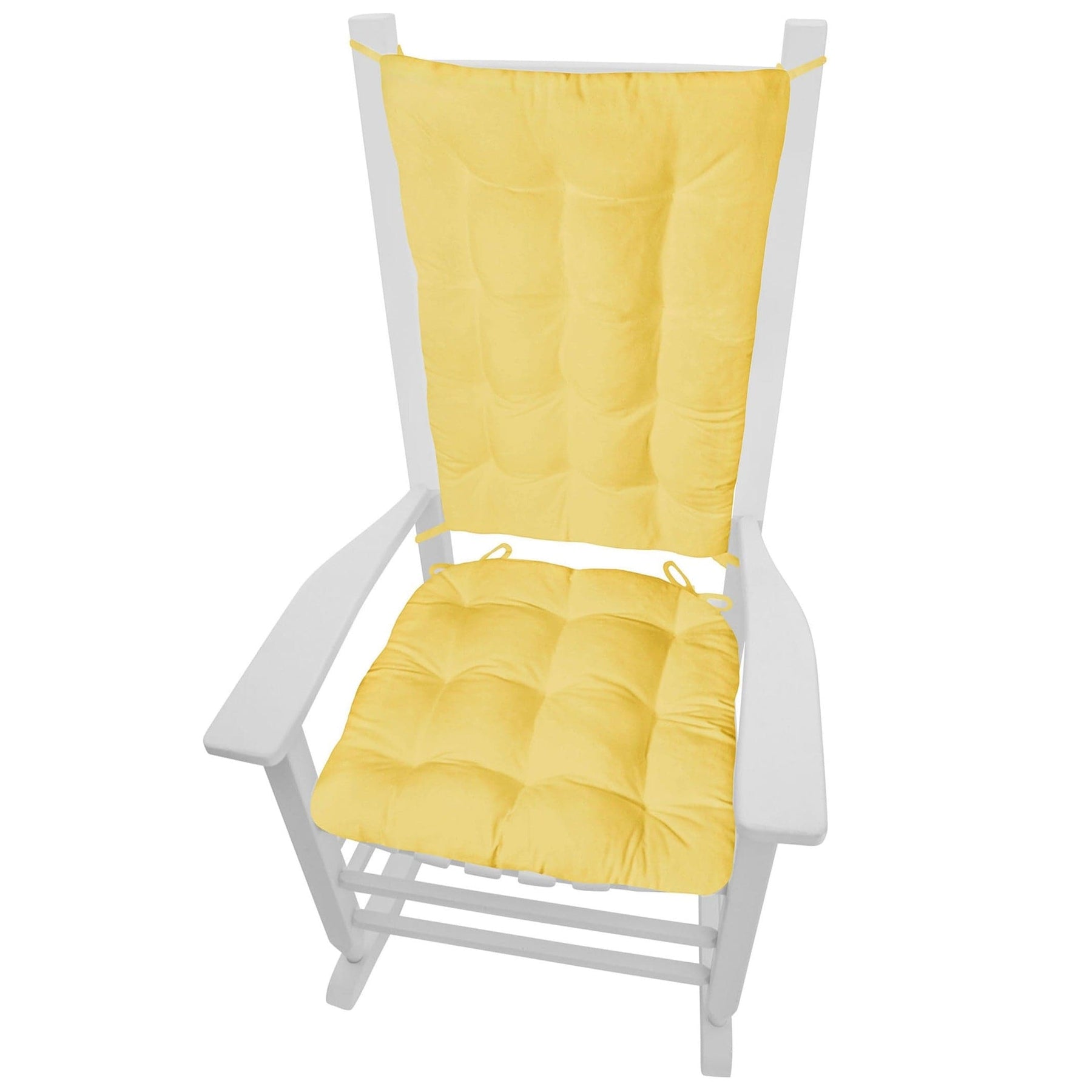 Yellow Rocking Chair Cushions Photos