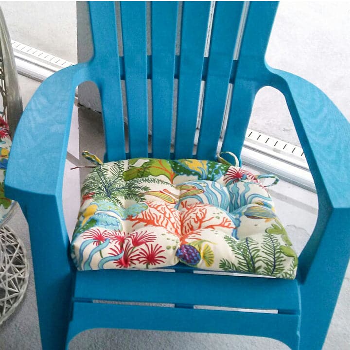 Splish Splash Indoor Outdoor Dining Chair Pads And Patio Cushions 9009