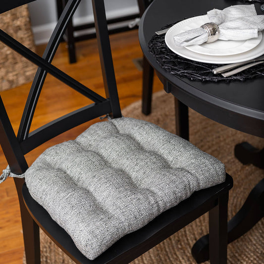 Hayden Beige Dining Chair Pads - Latex Foam Fill - Reversible – Barnett  Home Decor