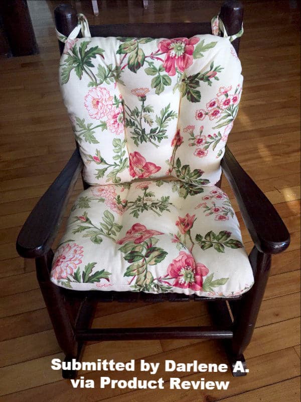 Child Rocking Chair Cushions - Farrell Multi Pink Floral – Barnett Home